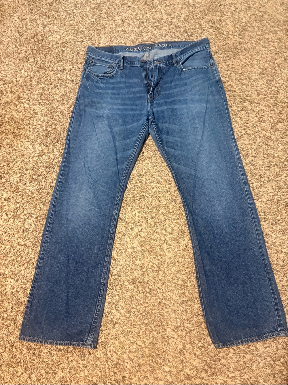 American Eagle Outfitters Men’s Medium Blue Straight Jeans